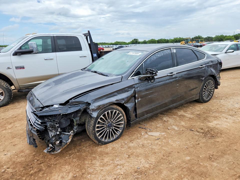 2018 Ford Fusion VIN 3FA6P0D97JR138205 — COPART salvage auction photo