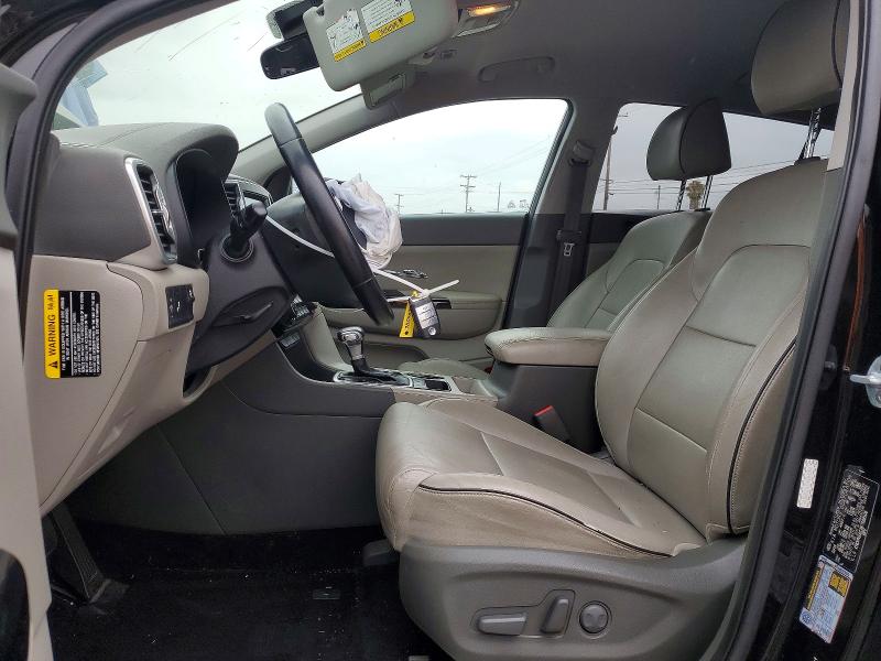 2019 Kia Sportage VIN KNDPN3ACXK7588106 COPART salvage auction — FRONT END, Salvage Title, sold $1,200 on 2026-07-27 (photo 7)