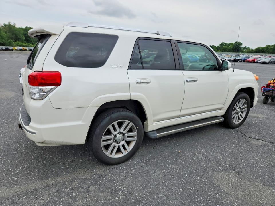 2011 Toyota 4runner VIN JTEBU5JR0B5040961 COPART salvage auction — WATER/FLOOD, Pa - Cert Of Salvage-W=Flood Veh, sold $8,200 on 2026-07-07 (photo 3)