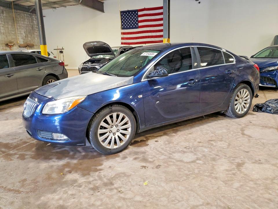 2011 Buick Regal VIN 2G4GN5EC9B9173973 COPART salvage auction — UNDERCARRIAGE, Pa - Certificate Of Salvage, sold $475 on 2026-07-06 (photo 1)