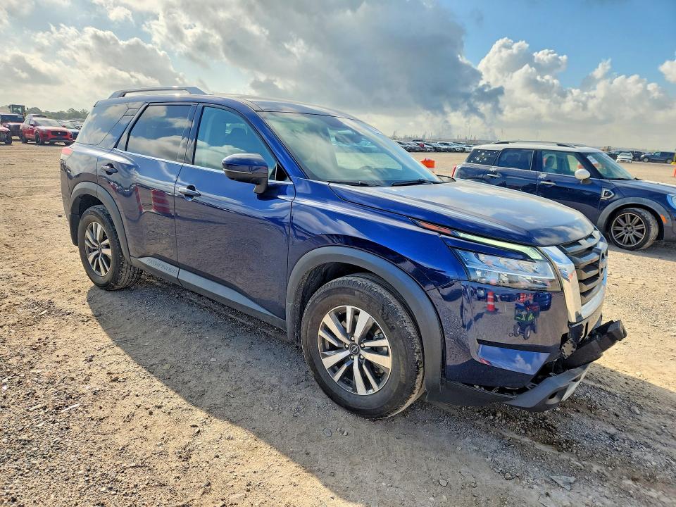 2024 Nissan Pathfinder VIN 5N1DR3CCXRC229811 COPART salvage auction — FRONT END, Id - Cert Of Title -Rebuilt Salvage (P), sold $19,300 on 2026-07-09 (photo 4)