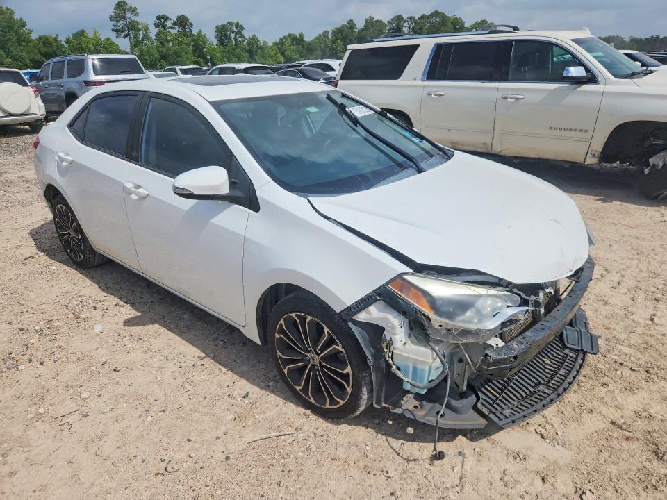 2015 Toyota Corolla VIN 5YFBURHE5FP307549 COPART salvage auction — FRONT END, Tx - Salvage Vehicle Title, sold $4,150 on 2026-07-24 (photo 4)