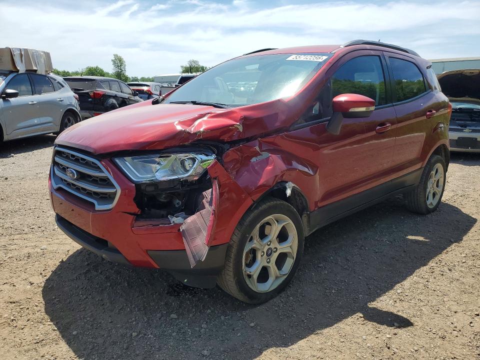 2021 Ford Ecosport VIN MAJ6S3GL3MC456106 COPART salvage auction — FRONT END, Mi - Cert Of Title-Salvage Vehicle, sold $1,700 on 2026-08-01 (photo 1)