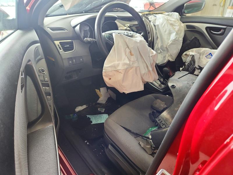2013 Hyundai Elantra VIN KMHDH4AE5DU001649 COPART salvage auction — FRONT END, WI - JUNKED VEHICLE BILL OF SALE, sold $250 on 2026-07-27 (photo 8)