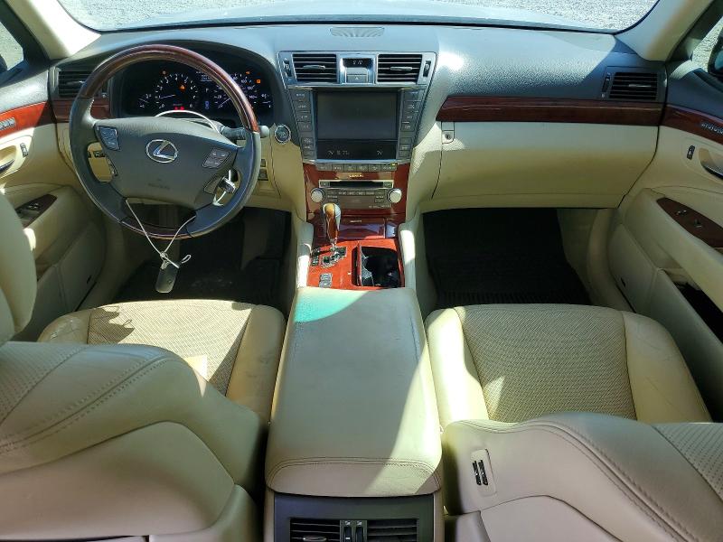 2011 Lexus Ls 460 VIN JTHBL5EF5B5103901 COPART salvage auction — REAR END, AL - CERT OF TITLE-SALVAGE TITLE, sold $975 on 2026-07-28 (photo 8)