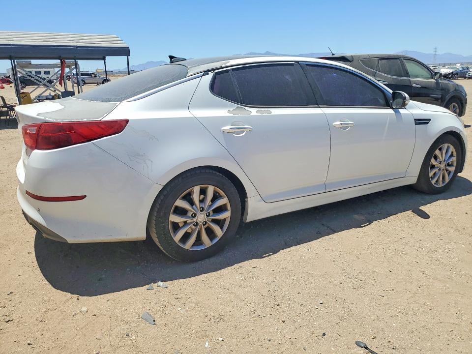 2015 Kia Optima VIN 5XXGN4A76FG473038 COPART salvage auction — MINOR DENT/SCRATCHES, Ca - Dis/Dlr/Exp Only Clean Title, sold $900 on 2026-07-20 (photo 3)