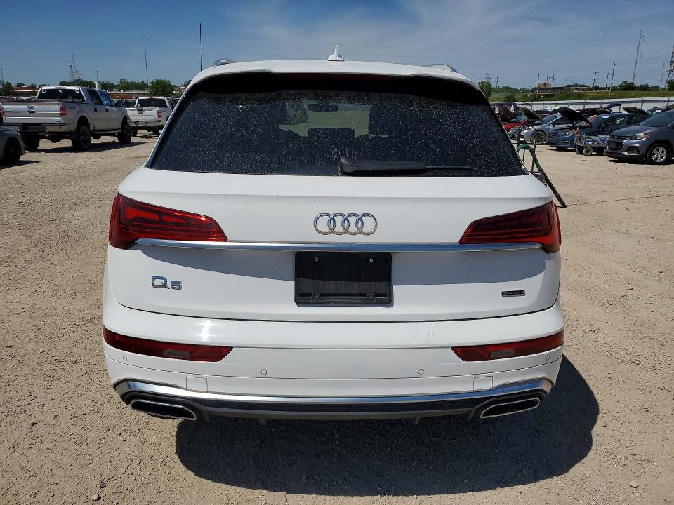 2022 Audi Q5 VIN WA1G2AFY4N2100359 COPART salvage auction — FRONT END, Ia - Cert Of Title-Salvage Title, sold $250 on 2026-07-29 (photo 6)