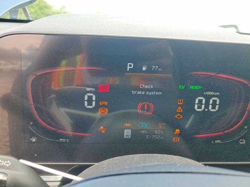 2024 Kia Niro VIN KNDCS3LF0R5144074 COPART salvage auction — REAR END, NC - SALVAGE CERTIFICATE OF TITLE, sold $4,150 on 2026-07-29 (photo 9)