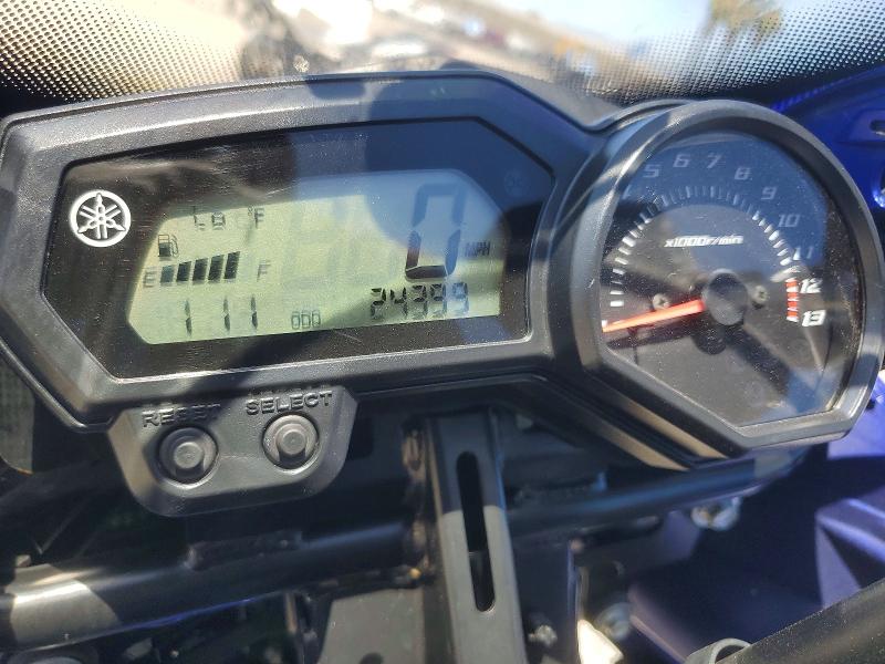 2009 Yamaha Fz6 VIN JYARJ18Y29A000587 COPART salvage auction — SIDE, Ca - Salvage Certificate, sold $850 on 2026-07-16 (photo 7)