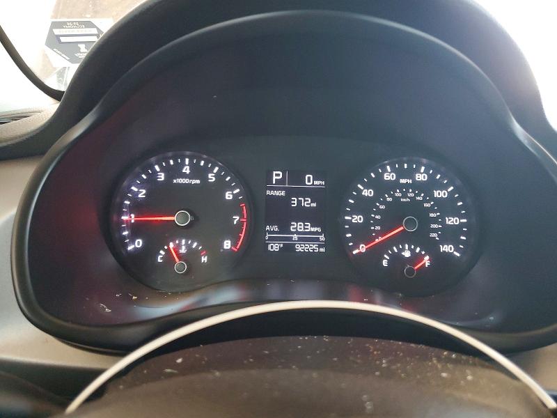 2019 Kia Rio VIN 3KPA24AB4KE167042 COPART salvage auction — ROOF, Az - Cert Of Title - Salvage, sold $3,100 on 2026-07-02 (photo 9)