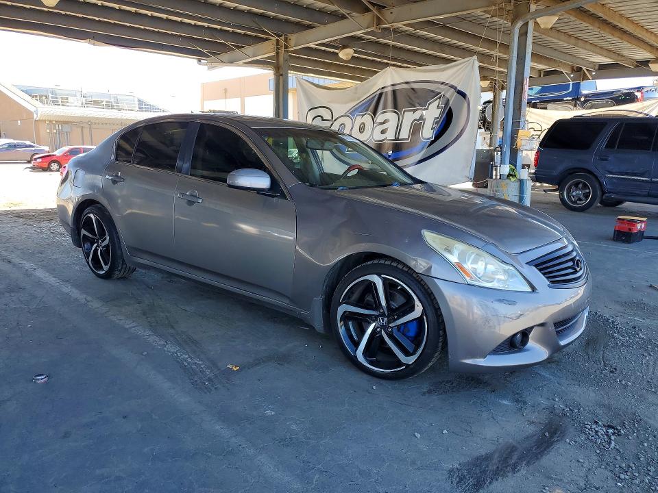 2008 Infiniti VIN JNKBV61E98M228508 COPART salvage auction — VANDALISM, Ca - Salvage Certificate, sold $1,050 on 2026-07-09 (photo 4)