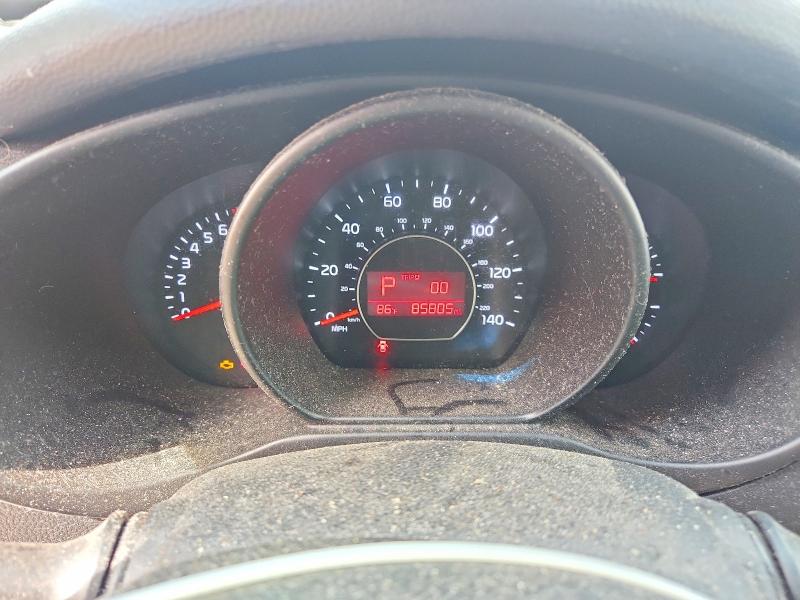 2015 Kia VIN KNDJP3A58F7750497 COPART salvage auction — WATER/FLOOD, La - Cert Of Title-Salvage Flood, sold $375 on 2026-07-22 (photo 9)