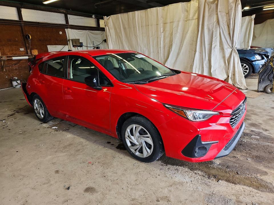 2024 Subaru Impreza VIN JF1GUABC2R8265569 COPART salvage auction — REAR END, Pa - Certificate Of Salvage, sold $4,950 on 2026-07-02 (photo 4)