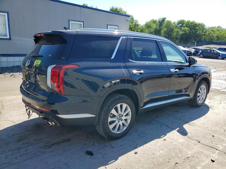 2025 Hyundai VIN KM8R2DGE9SU850971 COPART salvage auction — REAR END, Pa - Certificate Of Salvage, sold $12,800 on 2026-07-15 (photo 3)