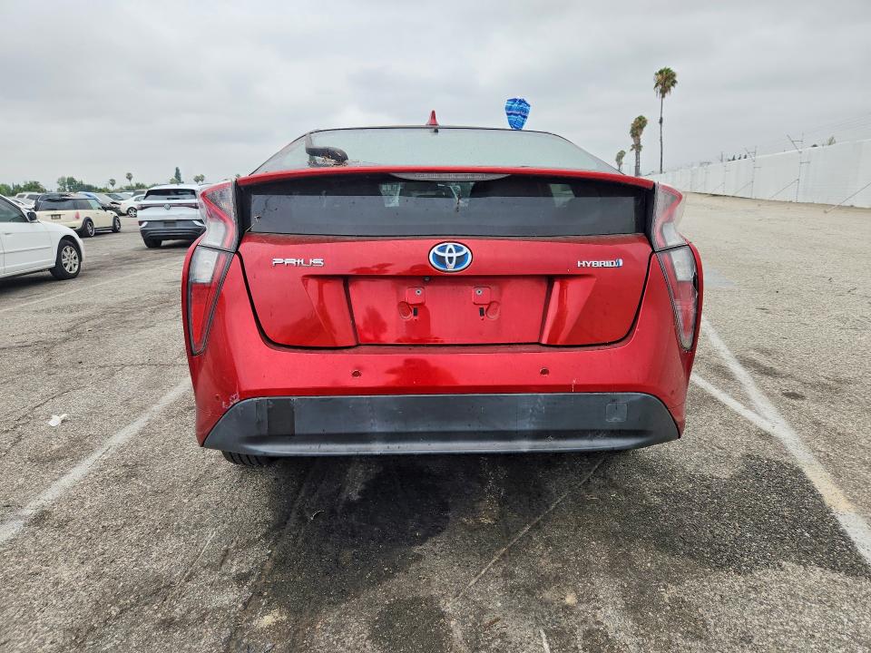 2017 Toyota Prius VIN JTDKBRFU7H3571299 COPART salvage auction — FRONT END, CA - SALVAGE CERTIFICATE, sold $6,500 on 2026-07-24 (photo 6)