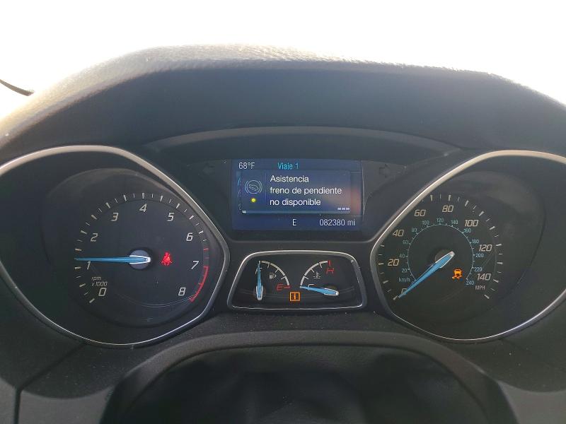 2014 Ford Focus VIN 1FADP3E21EL162448 COPART salvage auction — FRONT END, Ca - Salvage Certificate, sold $450 on 2026-07-10 (photo 9)