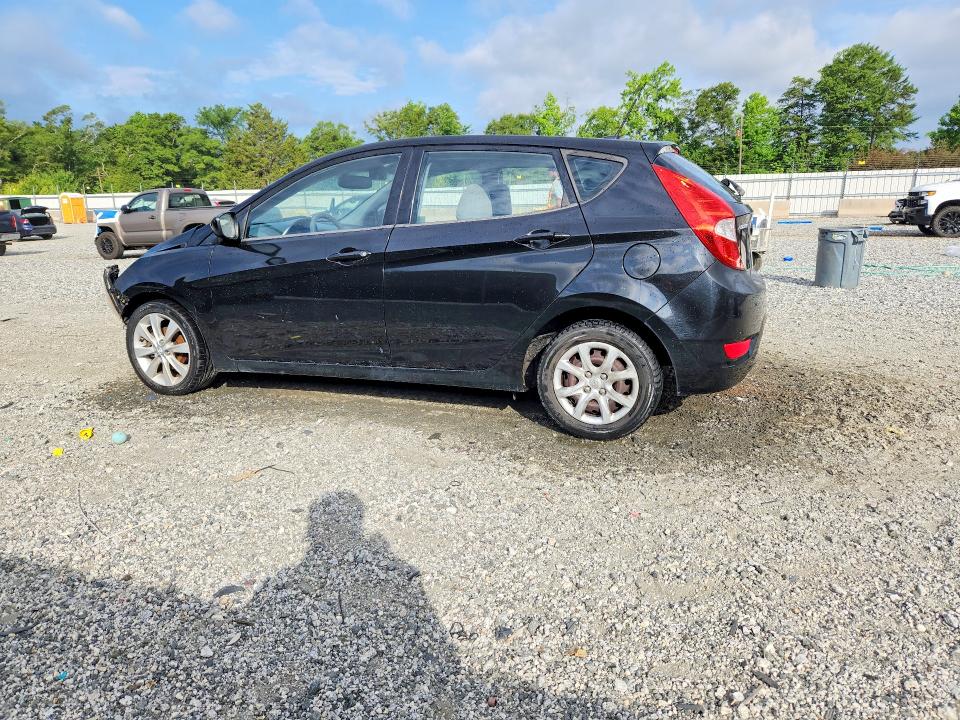 2012 Hyundai Accent VIN KMHCT5AE2CU040410 COPART salvage auction — FRONT END, Sc - Non-Reb & Rem Salvage Title, sold $500 on 2026-07-27 (photo 2)