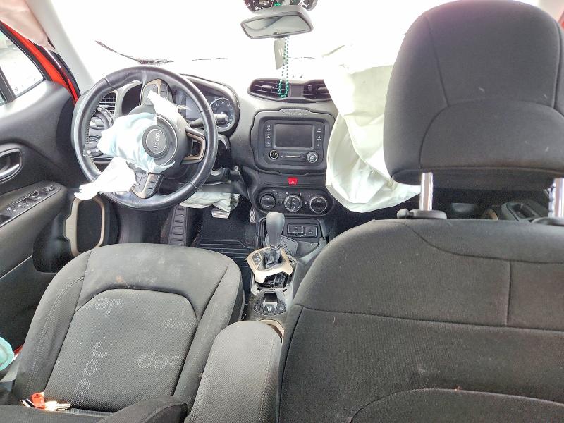 2017 Jeep Renegade VIN ZACCJABB5HPF38259 COPART salvage auction — FRONT END, Fl - Cert Of Title Slvg Rebuildable, sold $450 on 2026-07-06 (photo 8)
