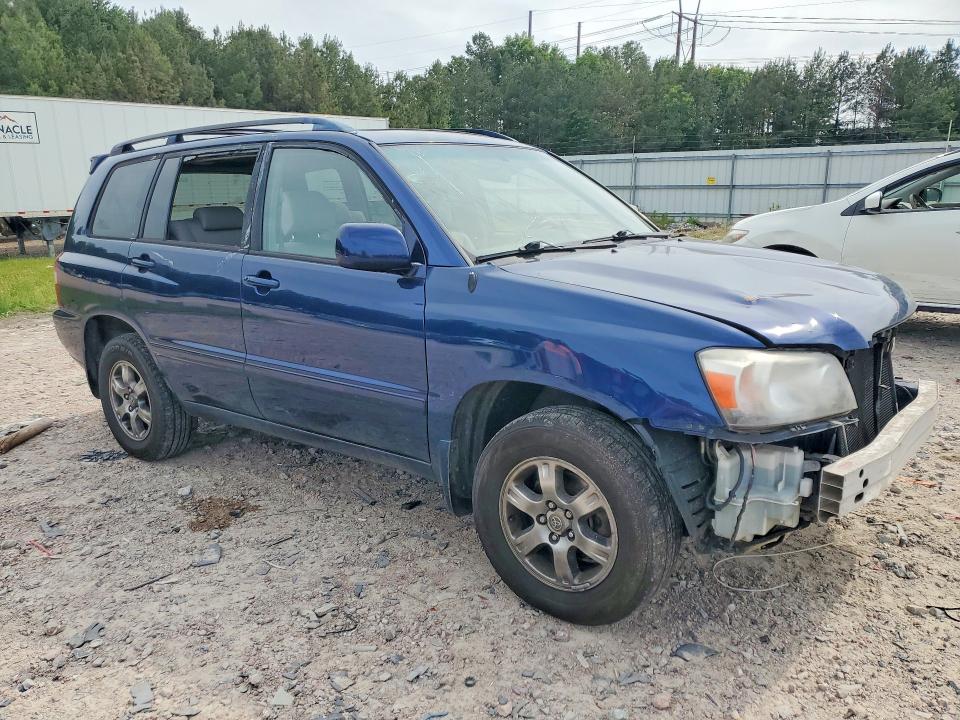 2004 Toyota Highlander VIN JTEEP21A640025121 COPART salvage auction — FRONT END, Va - Certificate Of Title, sold $925 on 2026-07-06 (photo 4)