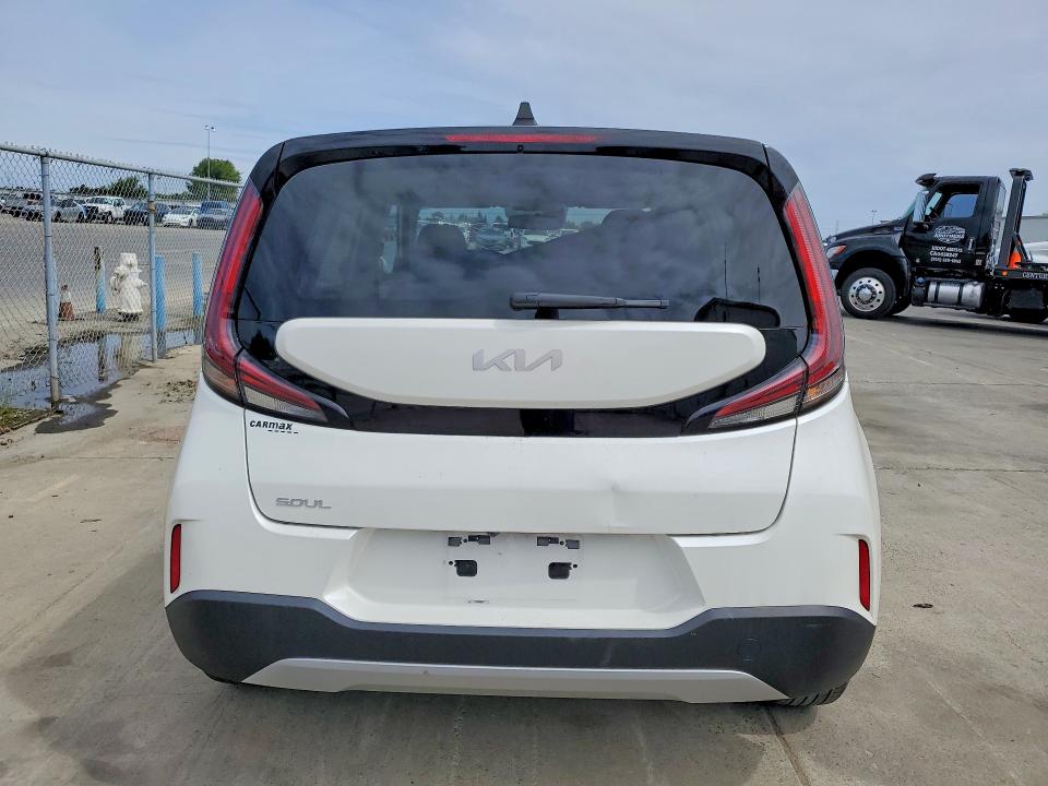 2025 Kia Soul VIN KNDJ23AU3S7935198 COPART salvage auction — FRONT END, NV - CERTIFICATE OF TITLE, sold $100 on 2026-07-28 (photo 6)