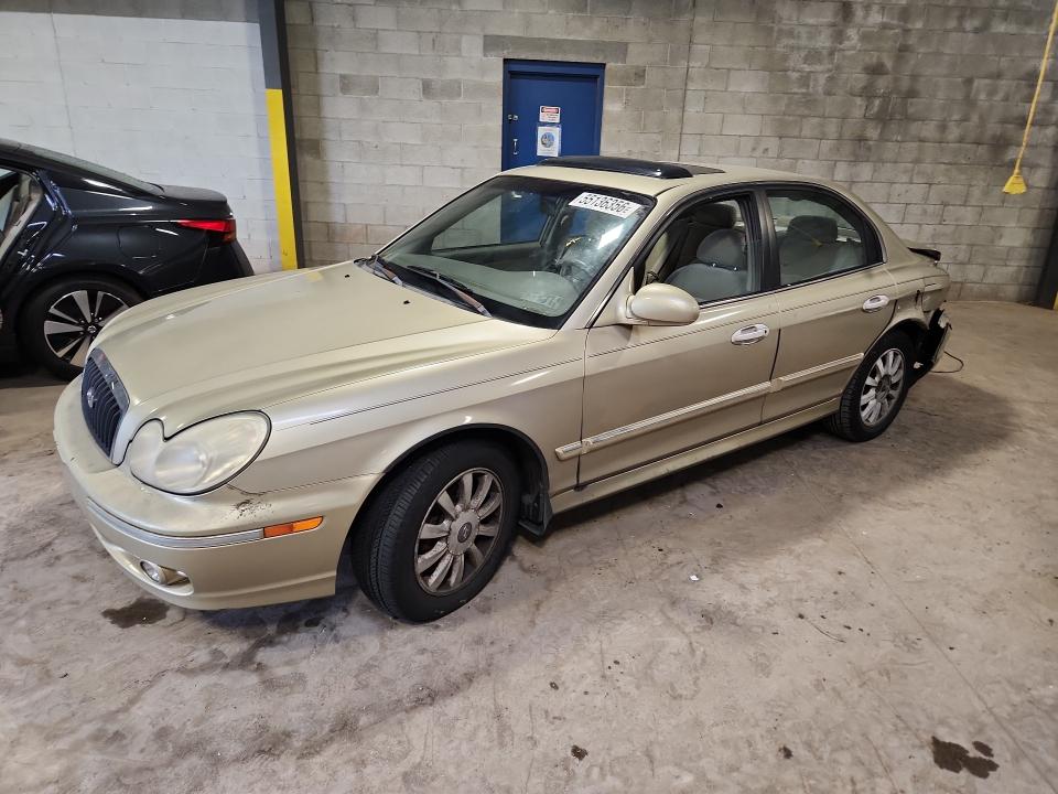 2002 Hyundai Sonata VIN KMHWF35H62A661808 COPART salvage auction — REAR END, Pa - Certificate Of Salvage, sold $425 on 2026-07-13 (photo 1)