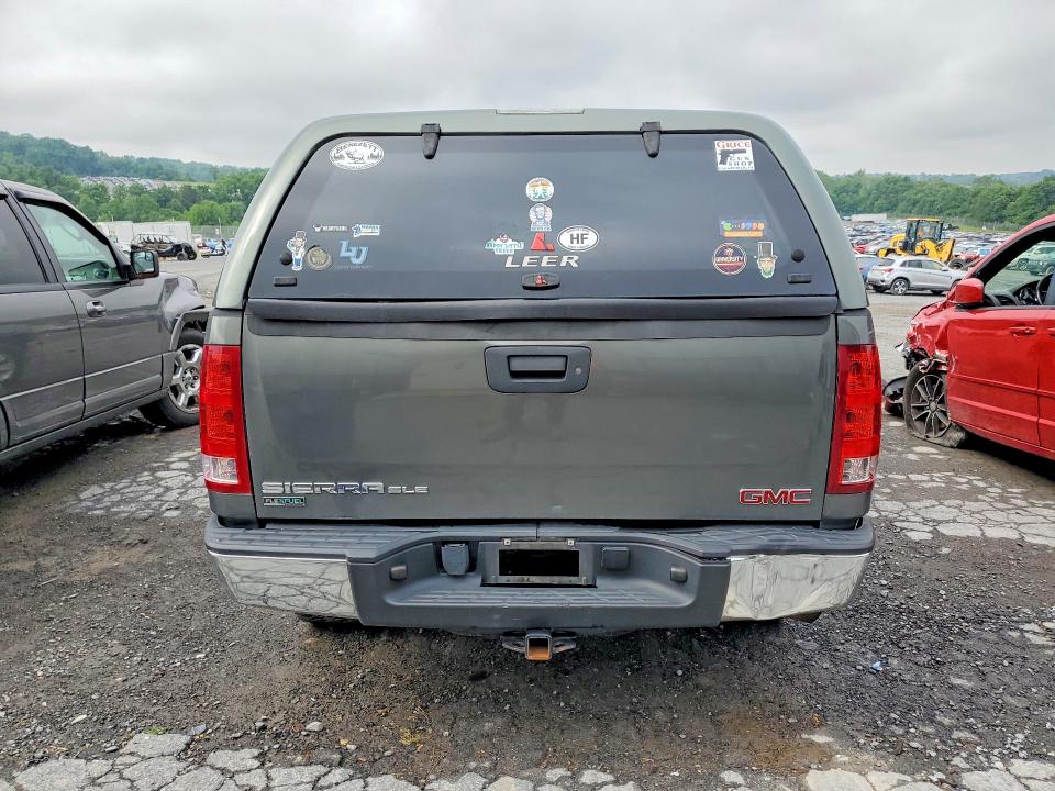 2011 Gmc SIERRA VIN 3GTP2VE36BG238491 COPART salvage auction — FRONT END, PA - CERTIFICATE OF SALVAGE, sold $750 on 2026-07-02 (photo 6)