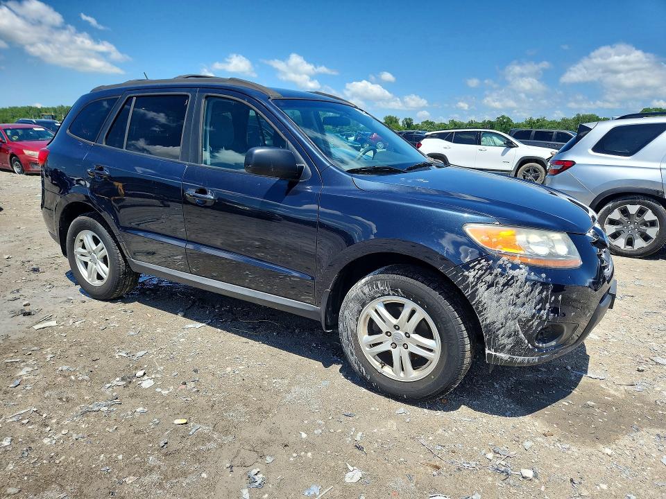 2011 Hyundai Santa fe VIN 5XYZGDAB6BG003878 COPART salvage auction — REAR END, Il - Salvage Certificate, sold $1,150 on 2026-07-20 (photo 4)