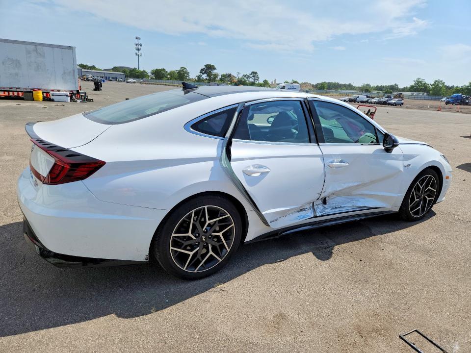 2021 Hyundai VIN 5NPEK4JC8MH106978 COPART salvage auction — SIDE, Ny - Mv-907A Salvage Certificate, sold $6,200 on 2026-07-08 (photo 3)
