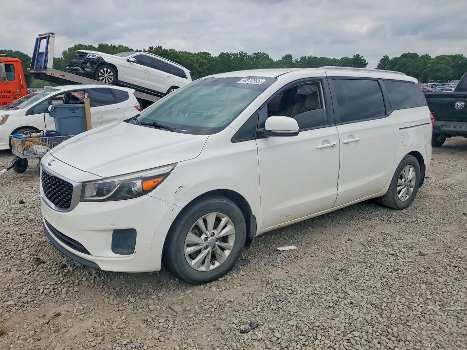 2017 Kia SEDONA VIN KNDMB5C18H6323007 COPART salvage auction — MECHANICAL, Ar - Certificate Of Title, sold $1,050 on 2026-07-20 (photo 1)