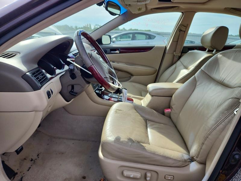 2004 Lexus Es 330 VIN JTHBA30G940020773 COPART salvage auction — REAR END, VA - CERT OF TITLE - SALVAGE, sold $475 on 2026-07-22 (photo 7)