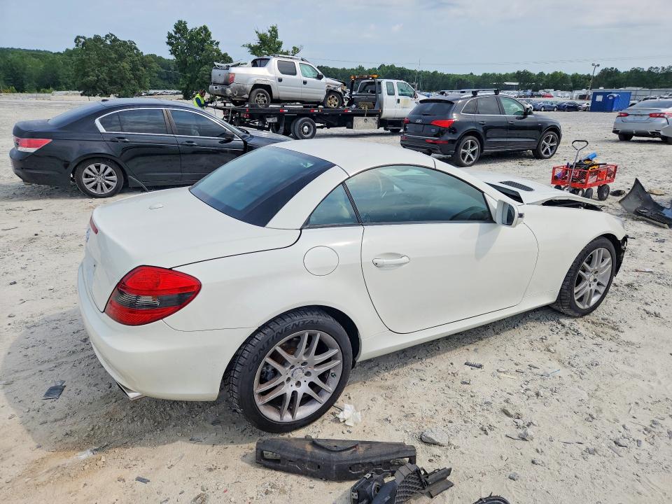 2009 Mercedes-benz Slk-klasse VIN WDBWK54F09F192402 COPART salvage auction — FRONT END, Ga - Cert Of Title-Salvage, sold $500 on 2026-08-03 (photo 3)