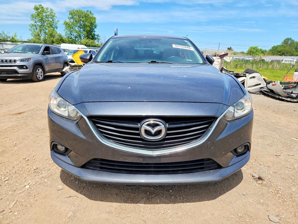 2014 Mazda 6 VIN JM1GJ1U65E1146508 COPART salvage auction — HAIL, Oh - Cert Of Title-Salvage, sold $1,400 on 2026-07-06 (photo 5)