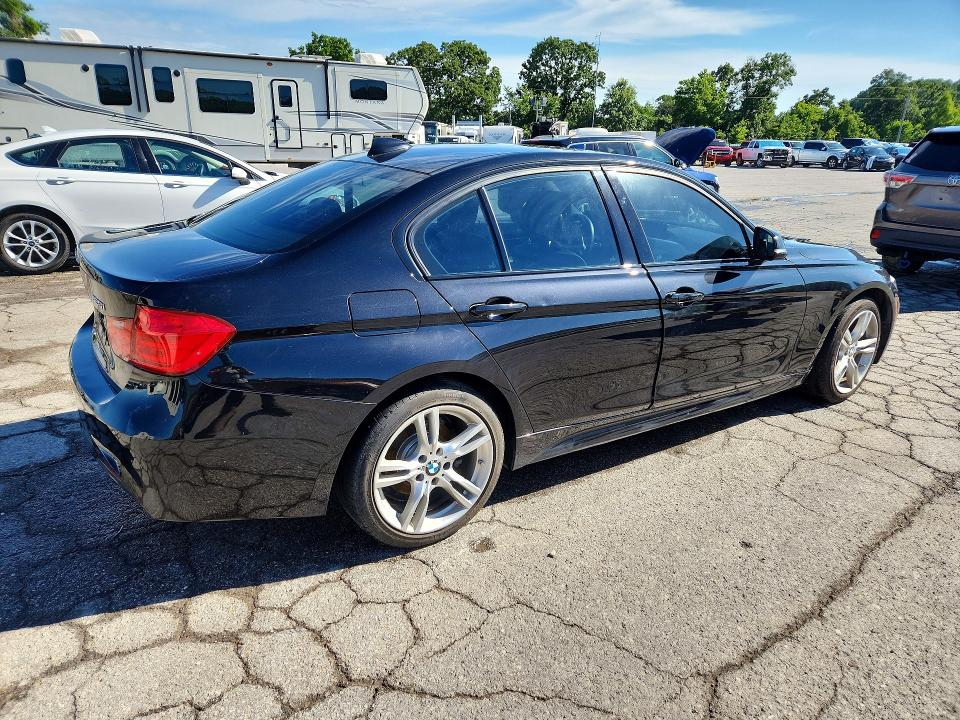 2013 BMW 3er VIN WBA3B3C53DF532455 COPART salvage auction — MECHANICAL, Mo - Salvage Certificate Of Title, sold $850 on 2026-07-29 (photo 3)