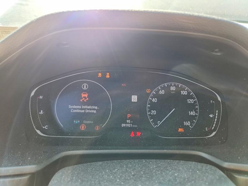 2019 Honda Accord VIN 1HGCV1F49KA077852 COPART salvage auction — FRONT END, Pa - Certificate Of Salvage, sold $4,650 on 2026-07-02 (photo 9)