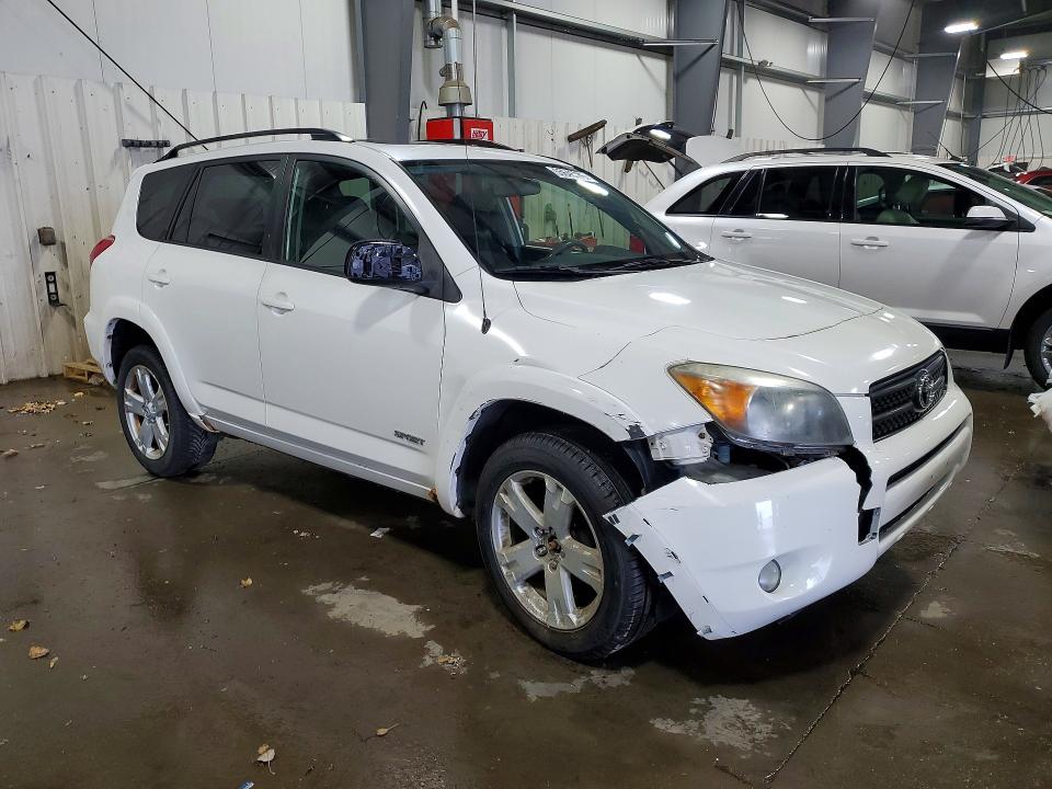 2008 Toyota Rav 4 VIN JTMBD32V385138492 COPART salvage auction — FRONT END, Mn - Cert Of Title-Prior Salvage, sold $300 on 2026-07-09 (photo 4)