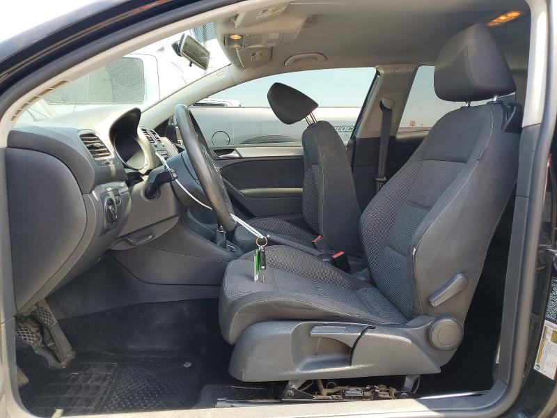 2012 Volkswagen Golf VIN WVWAB7AJ1CW191301 COPART salvage auction — FRONT END, Ca - Salvage Certificate, sold $375 on 2026-07-09 (photo 7)