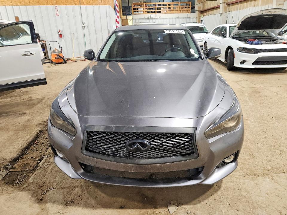 2014 Infiniti Q50 VIN JN1AV7ARXEM703149 COPART salvage auction — MINOR DENT/SCRATCHES, Ak - Certificate Of Vehicle Title (P), sold $4,700 on 2026-07-14 (photo 5)