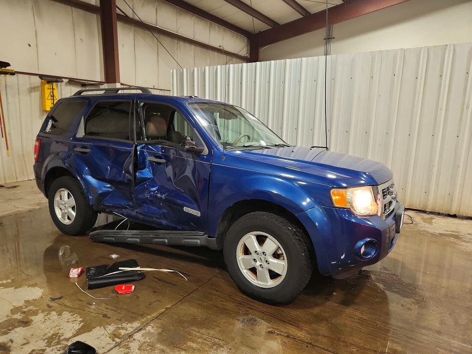 2008 Ford Escape VIN 1FMCU03Z88KB25321 COPART salvage auction — SIDE, PA - CERTIFICATE OF SALVAGE, sold $825 on 2026-07-10 (photo 4)