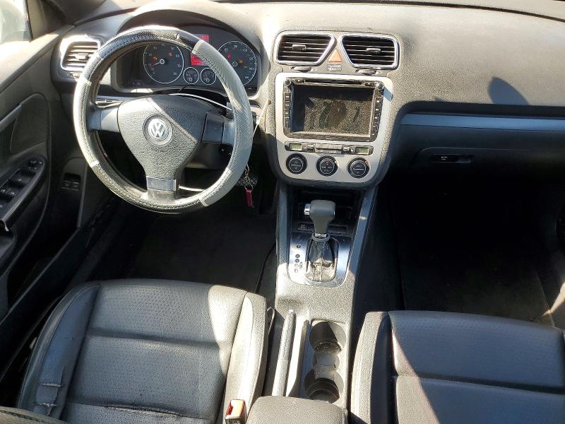 2009 Volkswagen Eos VIN WVWBA71F89V009837 COPART salvage auction — FRONT END, Ca - Cert Of Title-Salvaged, sold $525 on 2026-07-21 (photo 8)