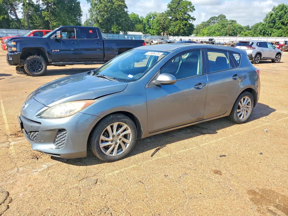 2012 Mazda VIN JM1BL1L7XC1644683 COPART salvage auction — FRONT END, Tx - Salvage Vehicle Title, sold $350 on 2026-07-20 (photo 1)