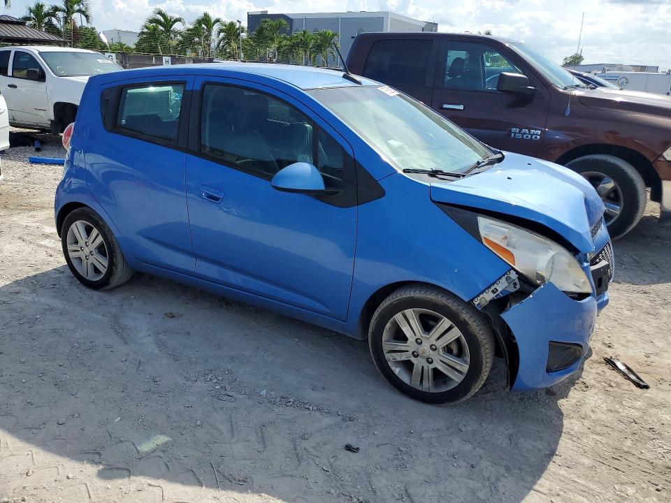 2014 Chevrolet Spark VIN KL8CD6S95EC578206 COPART salvage auction — FRONT END, Fl - Cert Of Title Slvg Rebuildable, sold $925 on 2026-07-10 (photo 4)
