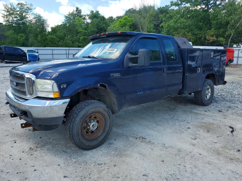 2002 Ford F-250 super duty VIN 1FTNX21LX2EA59679 COPART salvage auction — SIDE, Ma - Cert Of Title-Reconstrctd Coll, sold $375 on 2026-07-09 (photo 1)