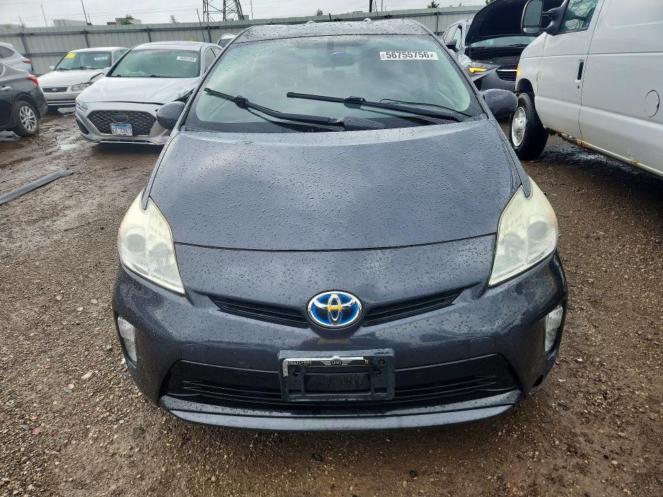 2012 Toyota Prius VIN JTDKN3DU3C1537310 COPART salvage auction — HAIL, Il - Salvage Certificate, sold $875 on 2026-07-23 (photo 5)