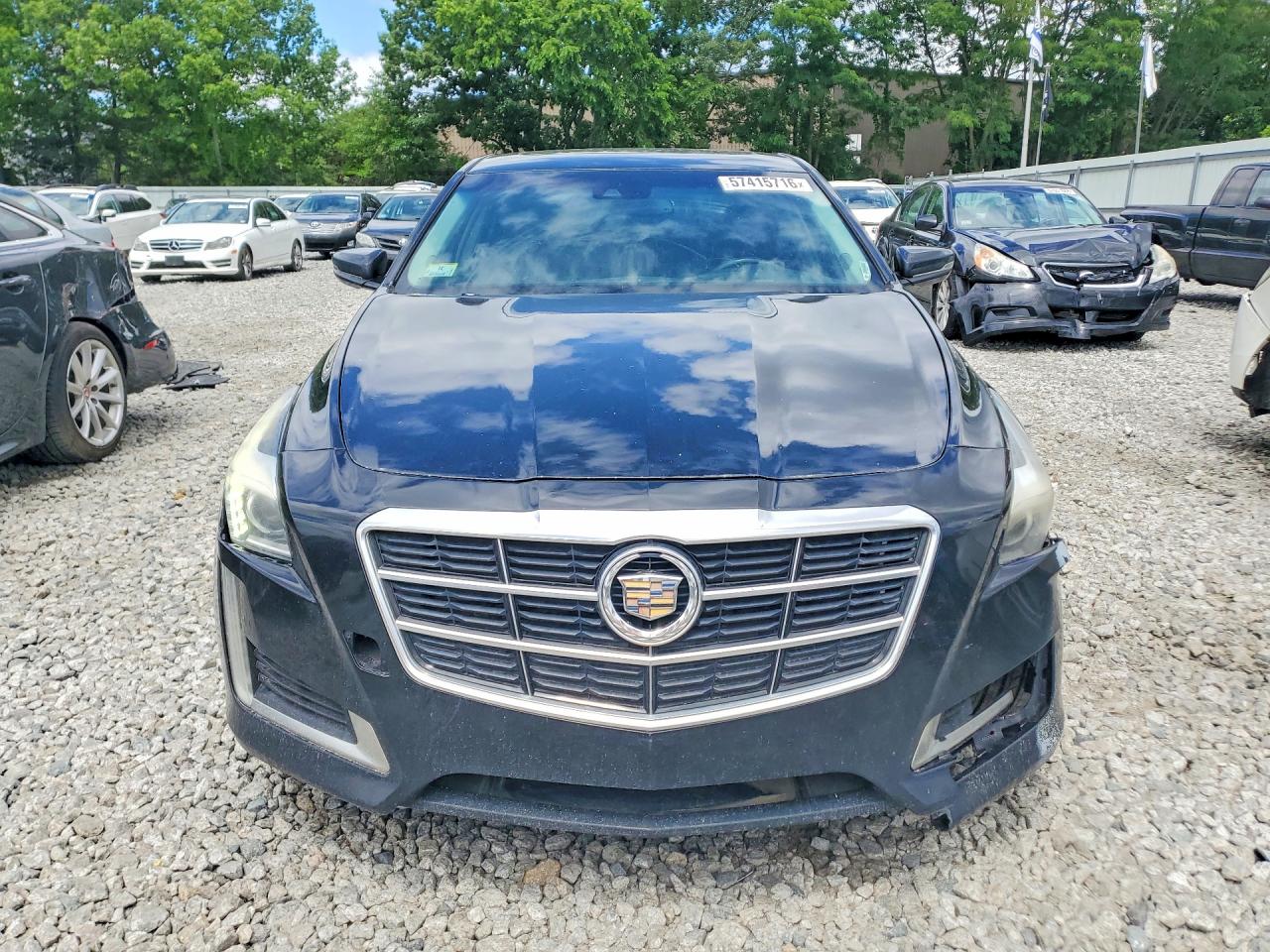 2014 Cadillac CTS VIN 1G6AX5S38E0194145 COPART salvage auction — Front End, MA - CERTIFICATE OF TITLE, sold $400 on 2026-07-10 (photo 5)