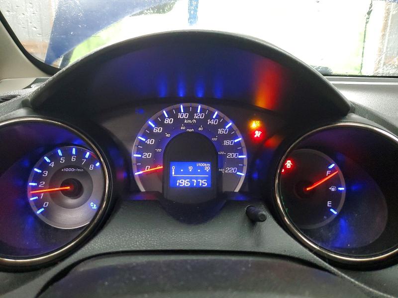 2013 Honda VIN LUCGE8H75D3007431 COPART salvage auction — REAR END, ON - PERMIT SALVAGE, sold $375 on 2026-07-28 (photo 9)