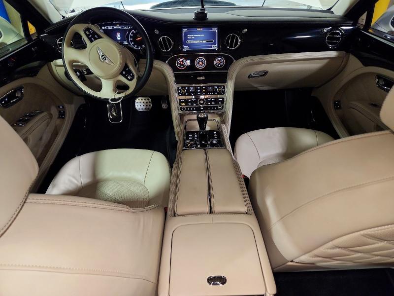2016 Bentley Mulsanne VIN SCBBF7ZH3GC002569 COPART salvage auction — FRONT END, Pa - Certificate Of Salvage, sold $20,100 on 2026-07-28 (photo 8)