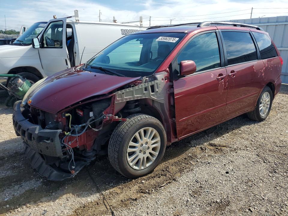 2009 Toyota Sienna VIN 5TDZK22C19S234288 COPART salvage auction — FRONT END, Ia - Cert Of Title-Salvage Title, sold $525 on 2026-07-29 (photo 1)