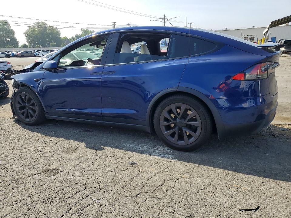 2022 Tesla VIN 7SAXCBE53NF329261 COPART salvage auction — FRONT END, Ca - Salvage Certificate, sold $16,300 on 2026-07-16 (photo 2)