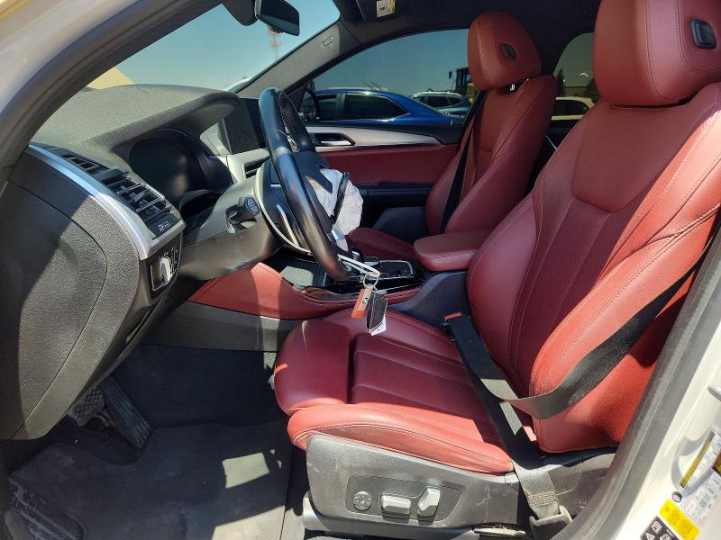 2022 BMW X4 VIN 5UX33DT00N9K67342 COPART salvage auction — FRONT END, Ca - Salvage Certificate, sold $9,300 on 2026-07-10 (photo 7)