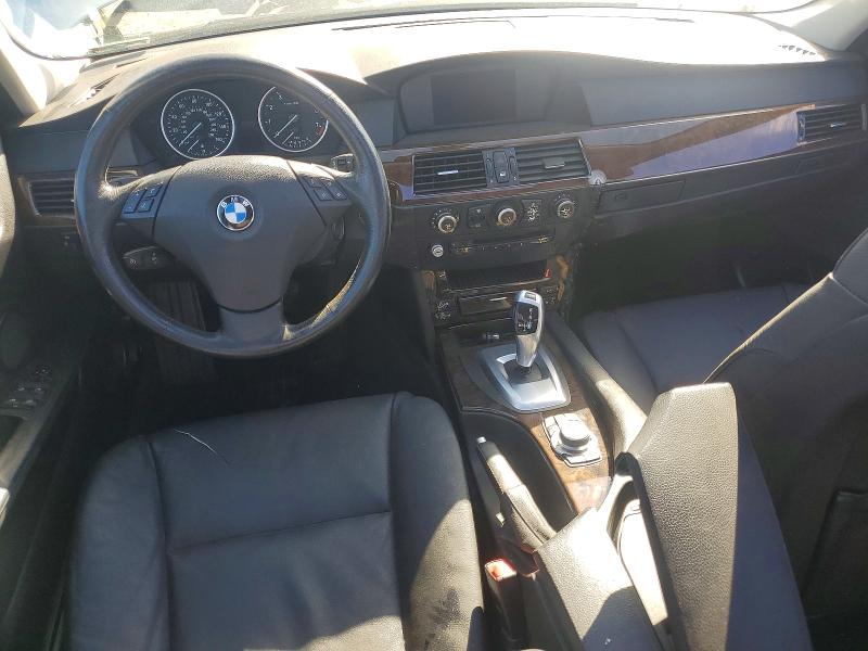 2010 BMW 5er VIN WBANV1C56AC157694 COPART salvage auction — SIDE, Ca - Salvage Certificate, sold $125 on 2026-07-24 (photo 8)